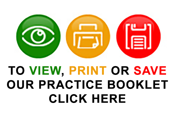 View print or save the practice booklet